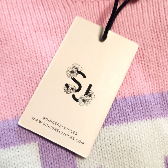 NEW! Sincerely Jules SKI Crewneck Pullover Swearter - Picture 7 of 12